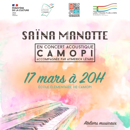 Saïna Manotte en concert en acoustique