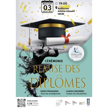 Remise des diplômes